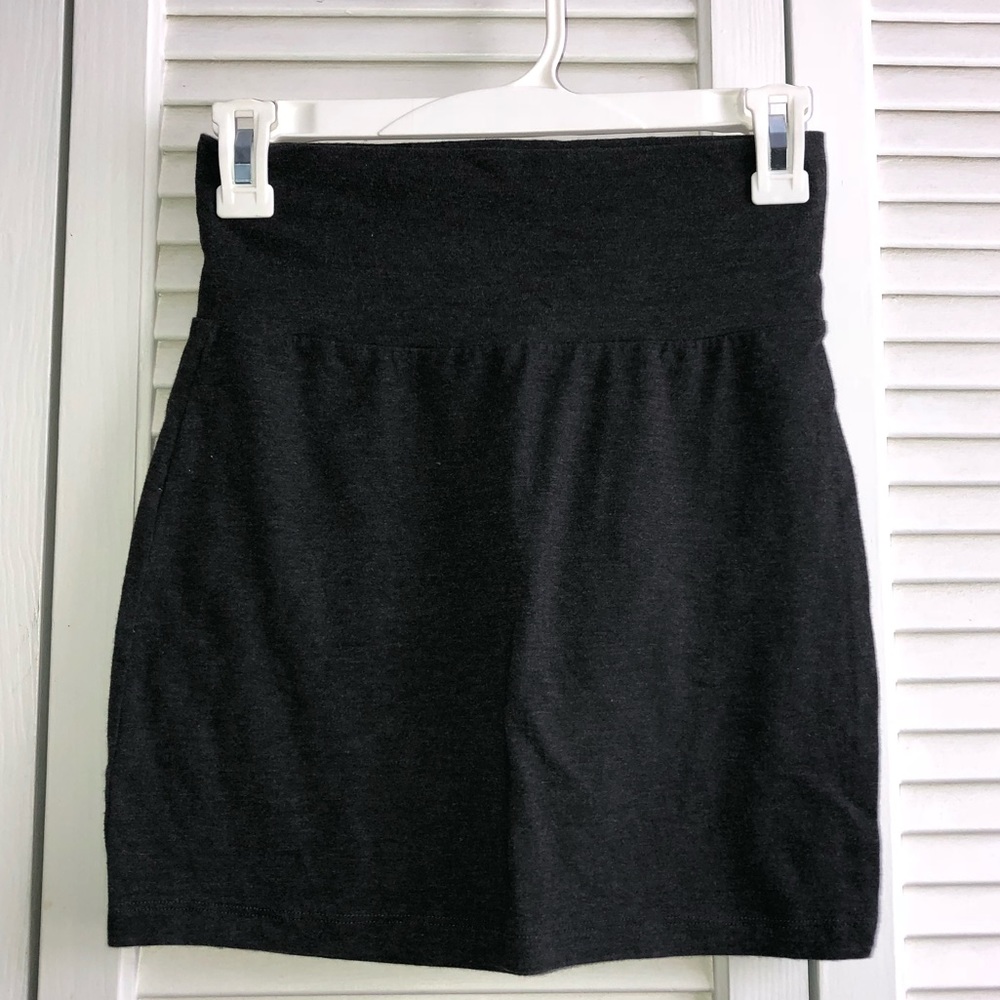 Tight Grey Skirt